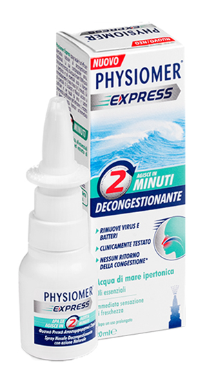 SPRAY NASALE PHYSIOMER EXPRESS SPRAY 20 ML - Farmadillo