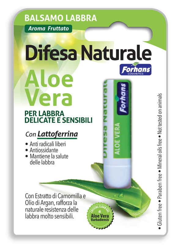 FORHANS BALSAMO LABBRA DIFESA NATURALE ALOE VERA - Farmadillo