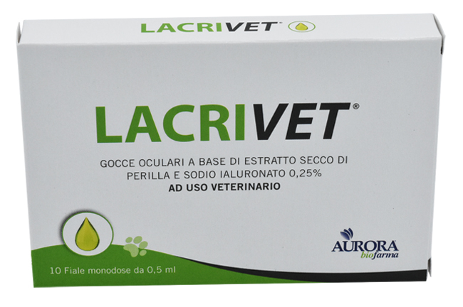 LACRIVET GOCCE OCULARI STRIP 10 FLACONCINI 0,5 ML - Farmadillo