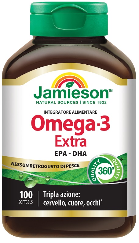 JAMIESON OMEGA 3 EXTRA 100 PERLE - Farmadillo