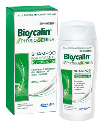 BIOSCALIN PHYSIOGENINA SHAMPOO FORTIFICANTE RIVITALIZZANTE 200 ML - Farmadillo