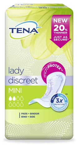 PANNOLONE SAGOMATO TENA DISCREET MINI 20 PEZZI - Farmadillo