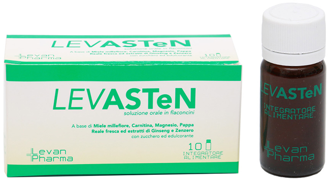 LEVASTEN 10 FLACONCINI DA 10 ML - Farmadillo