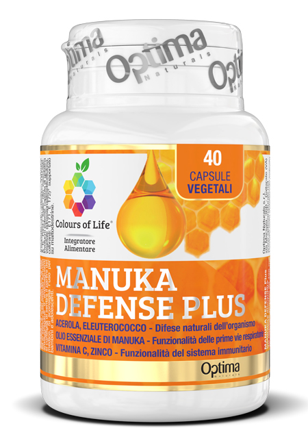 COLOURS OF LIFE MANUKA DEFENSE PLUS 40 CAPSULE VEGETALI 495 MG - Farmadillo