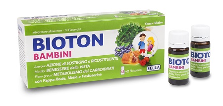 BIOTON BAMBINI NUOVO 14 FLACONCINI - Farmadillo