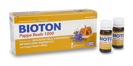 BIOTON PAPPA REALE 1000 14 FLACONCINI - Farmadillo