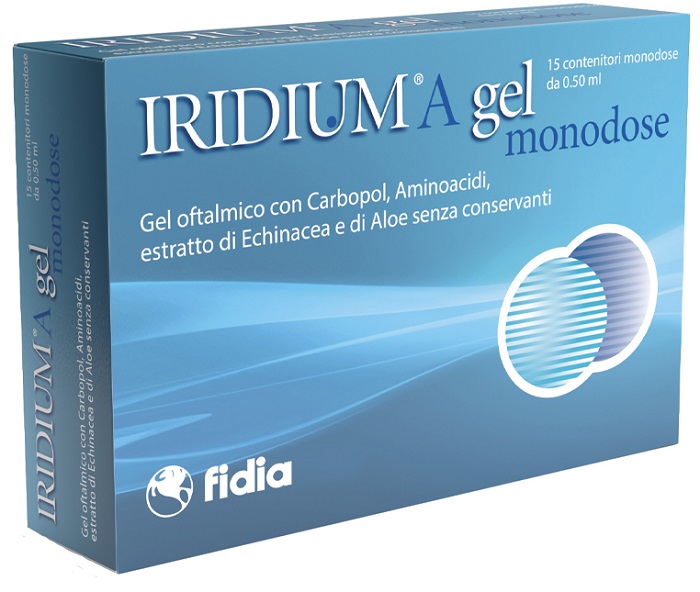 IRIDIUM A GEL OFTALMICO MONODOSE 15 CONTENITORI DA 0,50 ML - Farmadillo