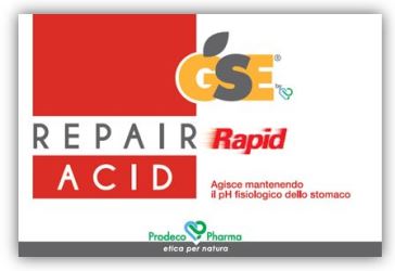 GSE REPAIR RAPID ACID 36 COMPRESSE - Farmadillo