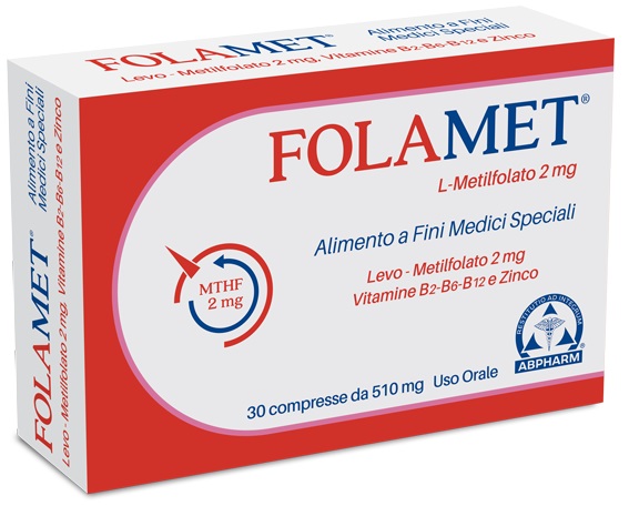 FOLAMET 30 COMPRESSE 500 MG - Farmadillo