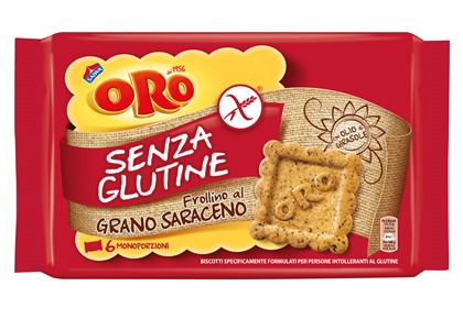 ORO SAIWA SENZA GLUTINE GRANO SARACENO 6 X 40 G - Farmadillo