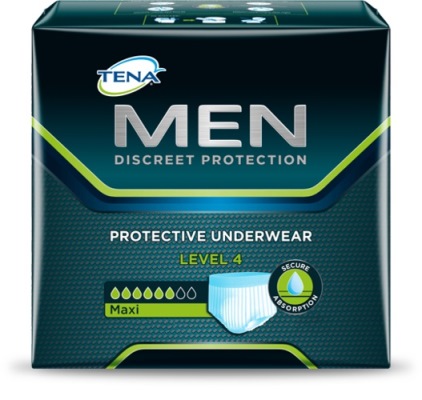 MUTANDINA ASSORBENTE MASCHILE TENA MEN LIVELLO 4 TAGLIA LARGE 10 PEZZI - Farmadillo