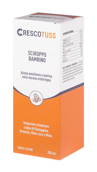 CRESCOTUSS SCIROPPO BAMBINO 200 ML - Farmadillo