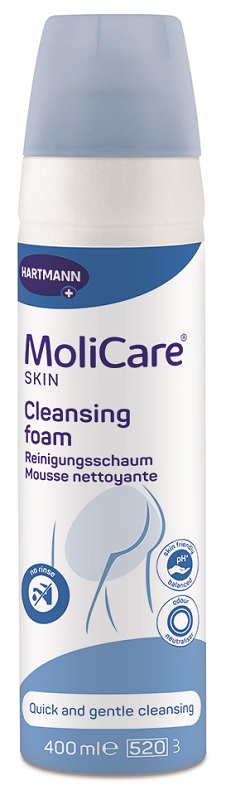 MOLICARE SKIN SCHIUMA DETERGENTE 400 ML - Farmadillo