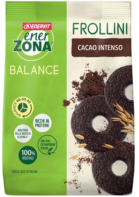 ENERZONA FROLLINI GUSTO FONDENTE INTENSO 250 G - Farmadillo