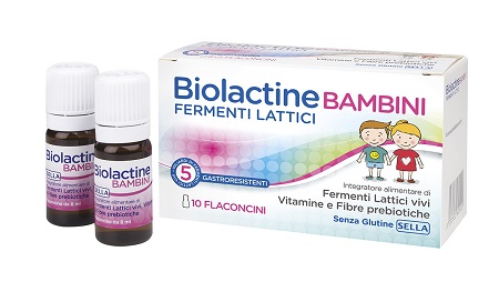 BIOLACTINE BAMBINI 10 FLACONCINI 8 ML - Farmadillo