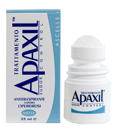 APAXIL SUDOR CONTROL ASCELLE NOTTE 25 ML - Farmadillo