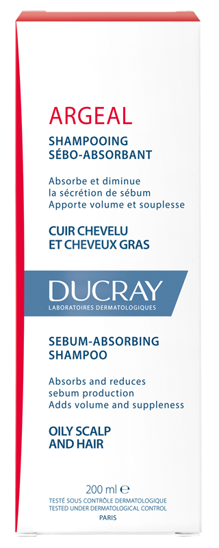 ARGEAL SHAMPOO 200 ML DUCRAY 2017 - Farmadillo