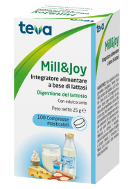 MILL&JOY TEVA 100 COMPRESSE MASTICABILI - Farmadillo