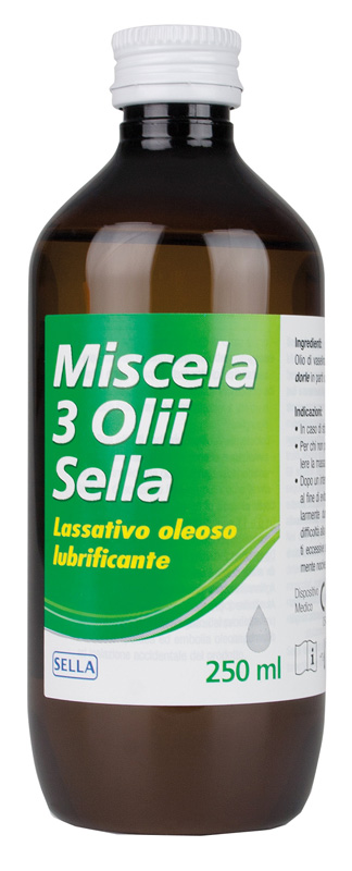 MISCELA 3 OLII LASSATIVO 250 ML MD - Farmadillo