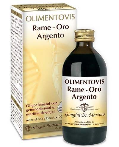 RAME ORO ARGENTO OLIMENTOVIS 200 ML - Farmadillo