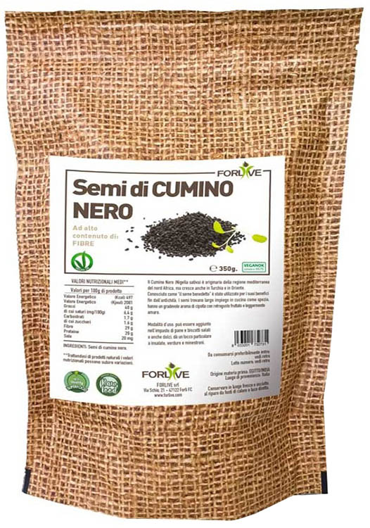 SEMI DI CUMINO NERO 350 G - Farmadillo