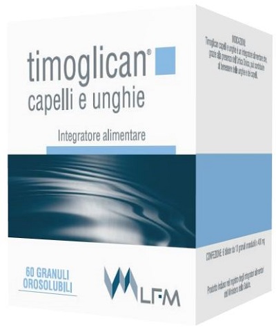 TIMOGLICAN CAPELLI E UNGHIE 60 GRANULI 24 G - Farmadillo
