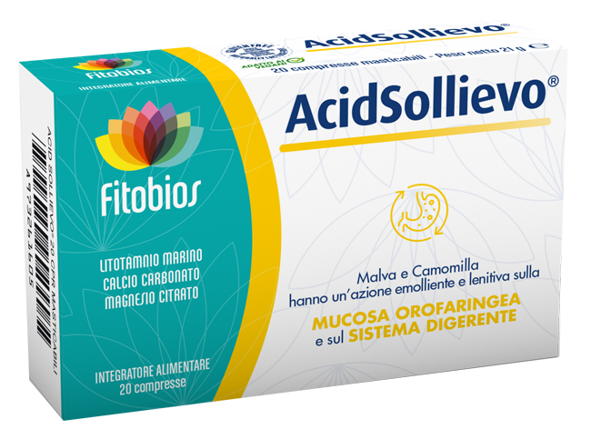 ACID SOLLIEVO 20 COMPRESSE - Farmadillo
