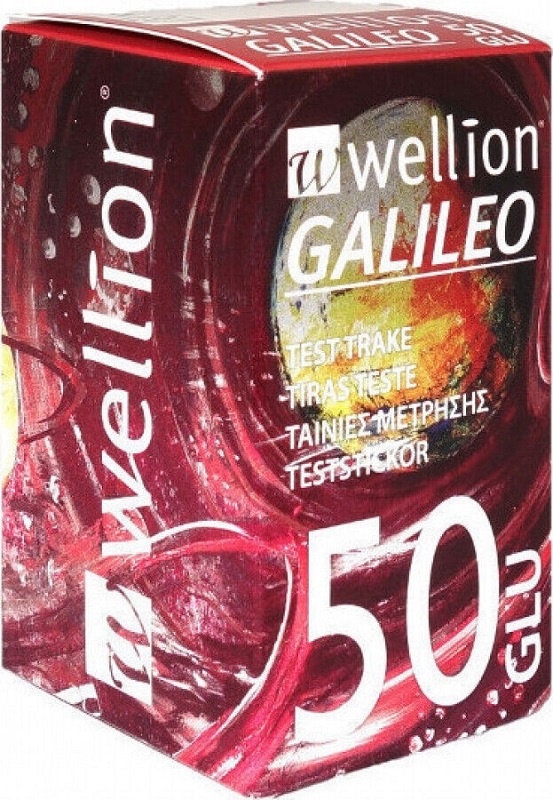 WELLION GALILEO STRIPS 25 GLICEMIA - Farmadillo