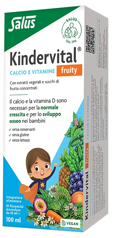 KINDERVITAL FRUITY 10 FLACONCINI DA 10 ML - Farmadillo