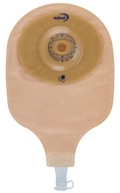 SACCA PER UROSTOMIA TRASPARENTE RITAGLIABILE AURUM CONVEX URO MIDI SMALL DIAMETRO 13-25 MM 10 PEZZI - Farmadillo