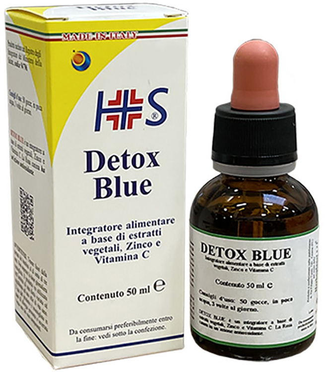 DETOX BLUE GOCCE 50 ML - Farmadillo