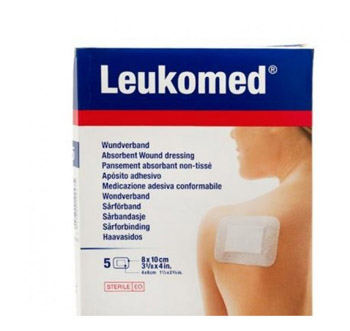 LEUKOMED MEDICAZIONE POST-OPERATORIA IN TESSUTO NON TESSUTO 8 X 10 CM - Farmadillo