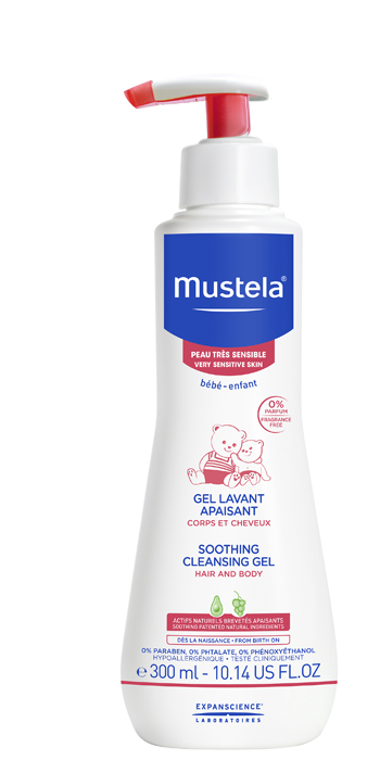 MUSTELA GEL DETERGENTE LENITIVO 300 ML - Farmadillo