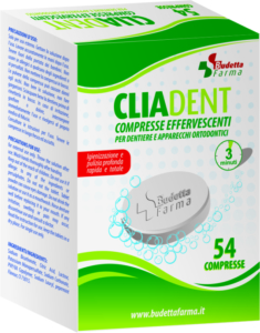 CLIADENT 54 COMPRESSE EFFERVESCENTI - Farmadillo