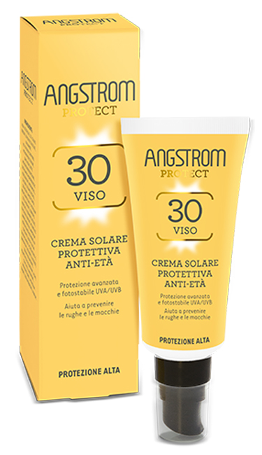 ANGSTROM PROTECT YOUTHFUL CREMA SOLARE VISO ANTI ETA' ULTRA PROTETTIVA SPF 30 - Farmadillo