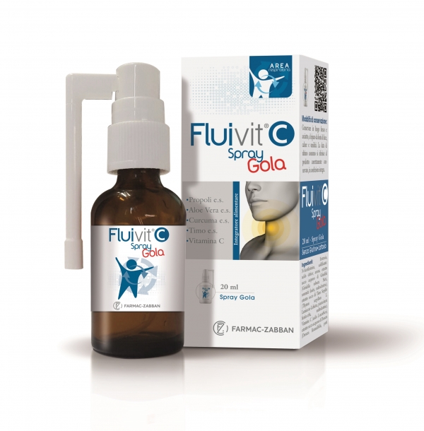 FLUIVIT C SPRAY GOLA 20 ML - Farmadillo