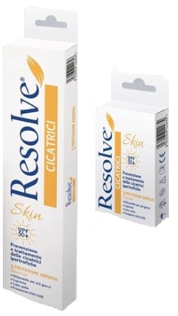 RESOLVE CICATRICI SKIN SPF 50+ 1 PROTEZIONE DA 25X4 CM - Farmadillo
