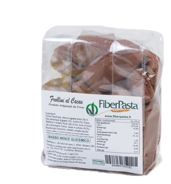 FIBERPASTA FROLLINI AL CACAO 250 G - Farmadillo