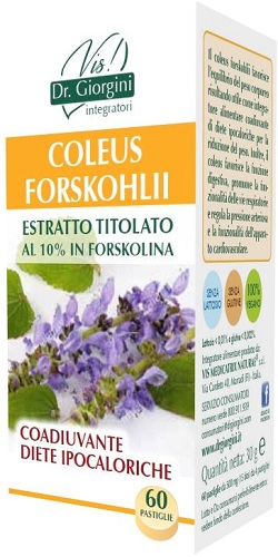 COLEUS FORSKOHLII ESTRATTO TITOLATO 60 PASTIGLIE - Farmadillo