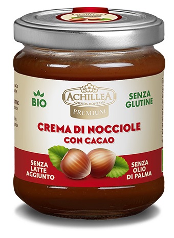 ACHILLEA CREMA DI NOCCIOLE CON CACAO 180 G - Farmadillo