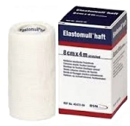 BENDA ELASTICA AUTOADESIVA ELASTOMULL HAFT COMPRESSIONE FORTE 8X400 CM - Farmadillo