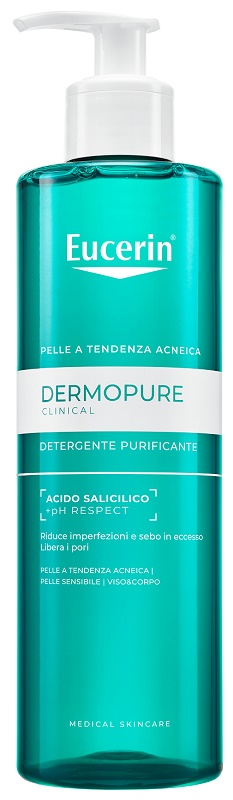 EUCERIN DERMOPURIFYER OIL CONTROL GEL DETERGENTE 400 ML - Farmadillo