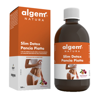 SLIM DETOX PANCIA PIATTA 500 ML - Farmadillo