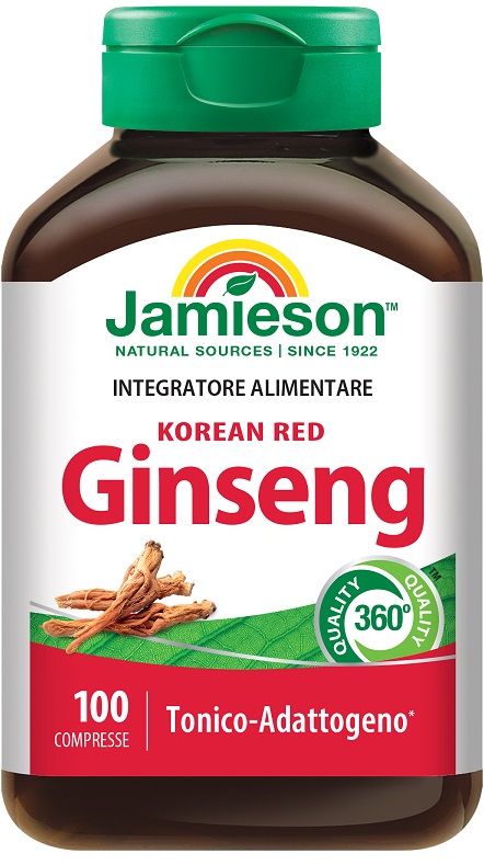 JAMIESON KOREAN GINSENG 100 COMPRESSE - Farmadillo