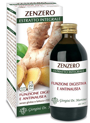 ZENZERO ESTRATTO INTEGRALE 200 ML - Farmadillo