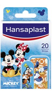 HANSAPLAST CEROTTO MICKEY AND FRIENDS 20 PEZZI - Farmadillo