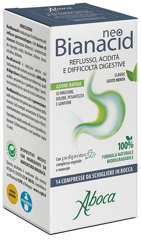 NEOBIANACID 14 COMPRESSE MASTICABILI - Farmadillo