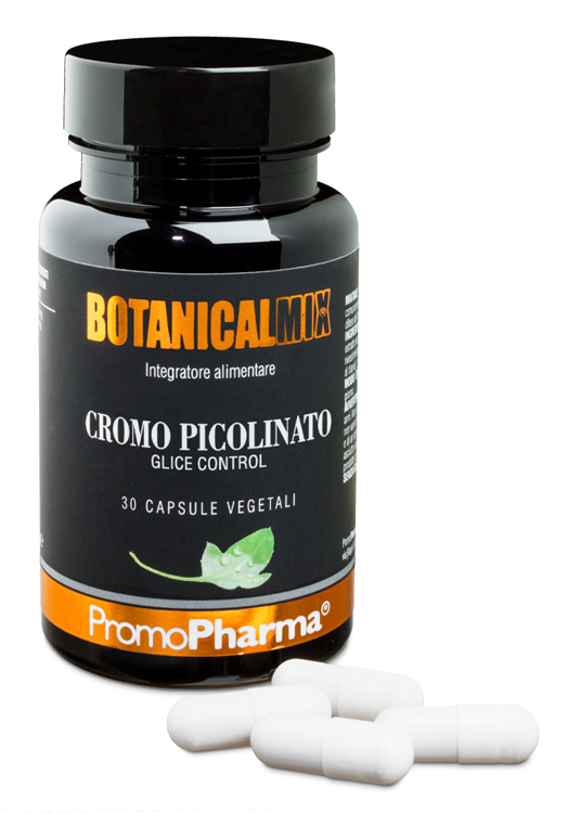 CROMO PICOLINATO GLICE CONTROL BOTANICAL MIX 30 CAPSULE - Farmadillo