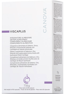 CANOVA VISCAPLUS 60 SOFTGEL NUOVA CONFEZIONE - Farmadillo