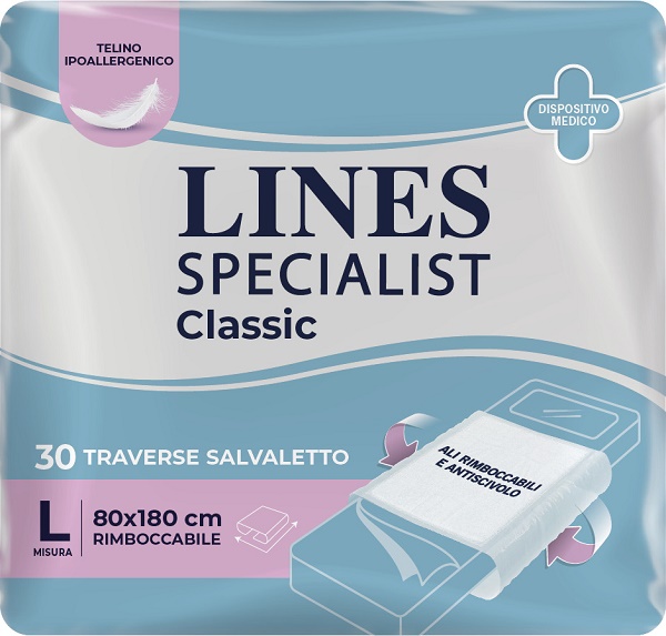 TRAVERSA LINES SPECIALIST CLASSIC 80X180 CM 30 PEZZI - Farmadillo